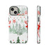 Nordic Christmas Print - Impact Resistant Phone Case iPhone 14 Glossy